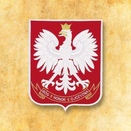 Application brodée écusson avec inscription