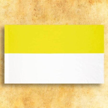 Drapeau Jaune et Blanc
