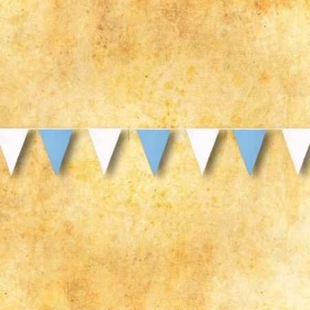 Triangles blancs et bleus décoratifs