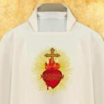 Chasuble brodée Cœur de Jésus