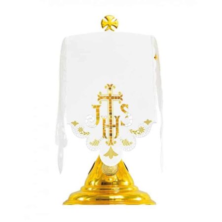 Voile de ciboire avec IHS