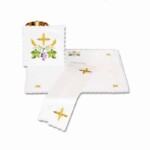 Ensemble de linge de calice Raisin Coloré