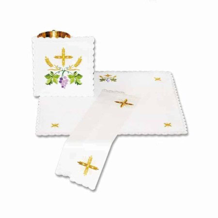 Ensemble de linge de calice Raisin Coloré