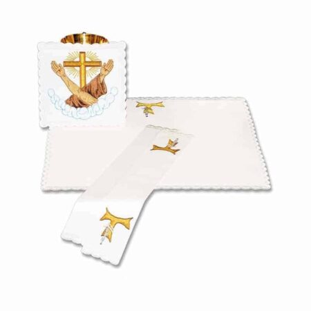 Linge de calice franciscain