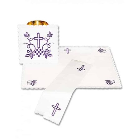Linge de calice violet