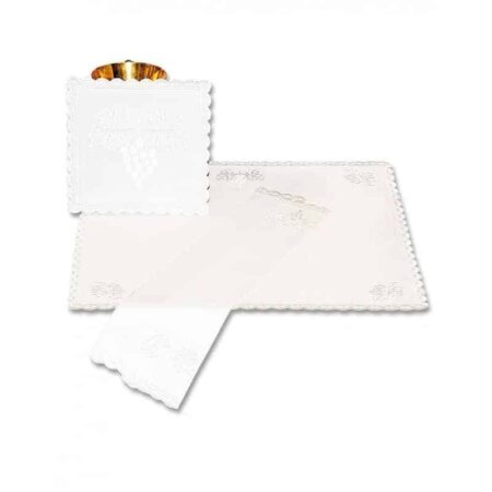 Linge de calice blanc