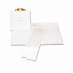 Linge de calice blanc