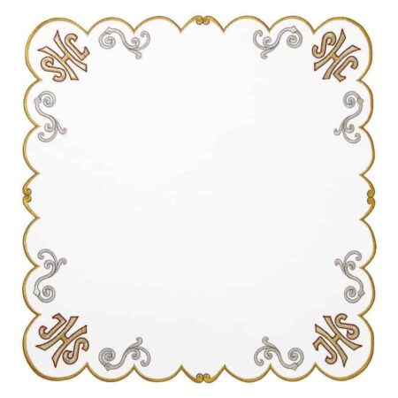 Serviette brodée liturgique 45×45
