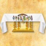 Nappe brodée Bethléem