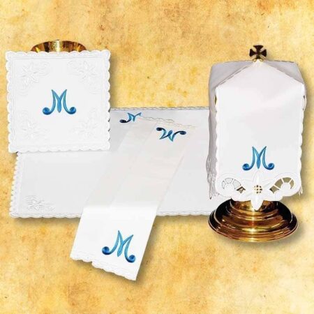 Ensemble de linge de calice Maryjny