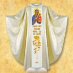 Chasuble brodée Patriotique