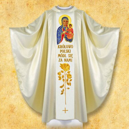 Chasuble brodée Patriotique