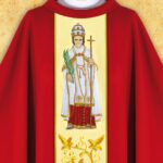 Chasuble brodée Saint Marcel