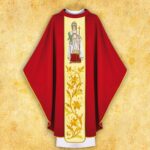 Chasuble brodée Saint Marcel