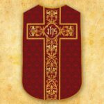 Chasuble romaine réplique IHS