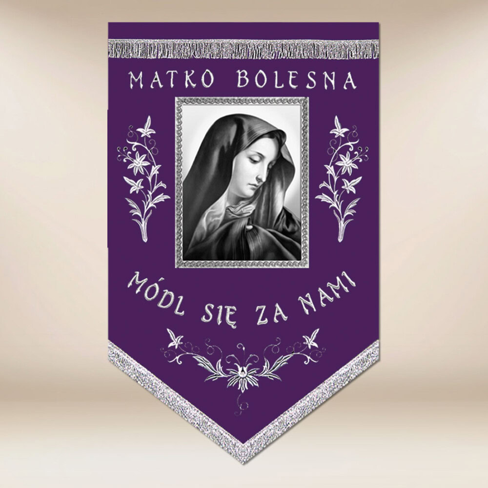 Drapeau de Deuil Mère de Dieu