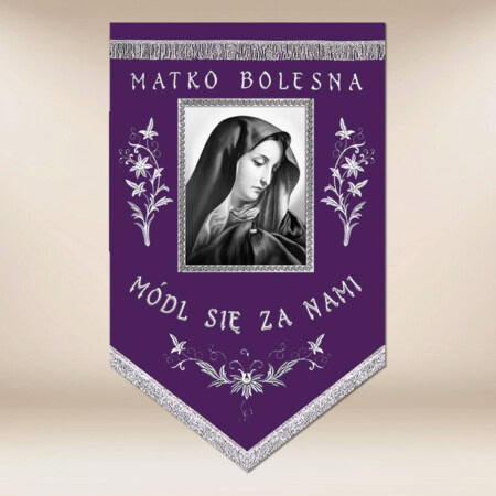 Drapeau de Deuil Mère de Dieu