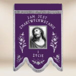 Drapeau de deuil « Jésus Souffrant »