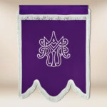 drapeau de deuil Mère de Dieu