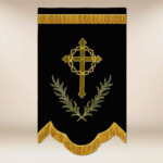 Drapeau de Deuil Jésus Souffrant