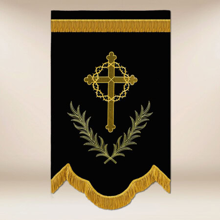 Drapeau de Deuil Jésus Souffrant