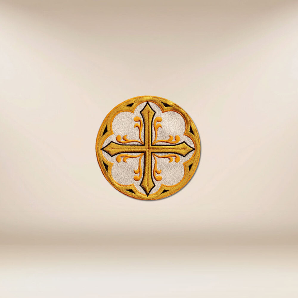 Application brodée Croix