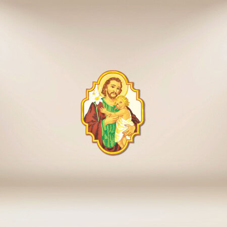 Application brodée Saint Joseph