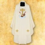 Chasuble brodée Franciscain