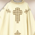 Chasuble liturgique brodée classique premium