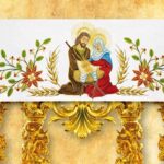 nappe d’autel Étoile de Bethléem