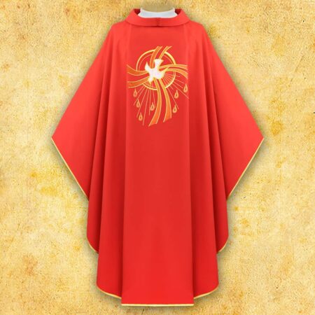 Chasuble brodée Esprit Saint