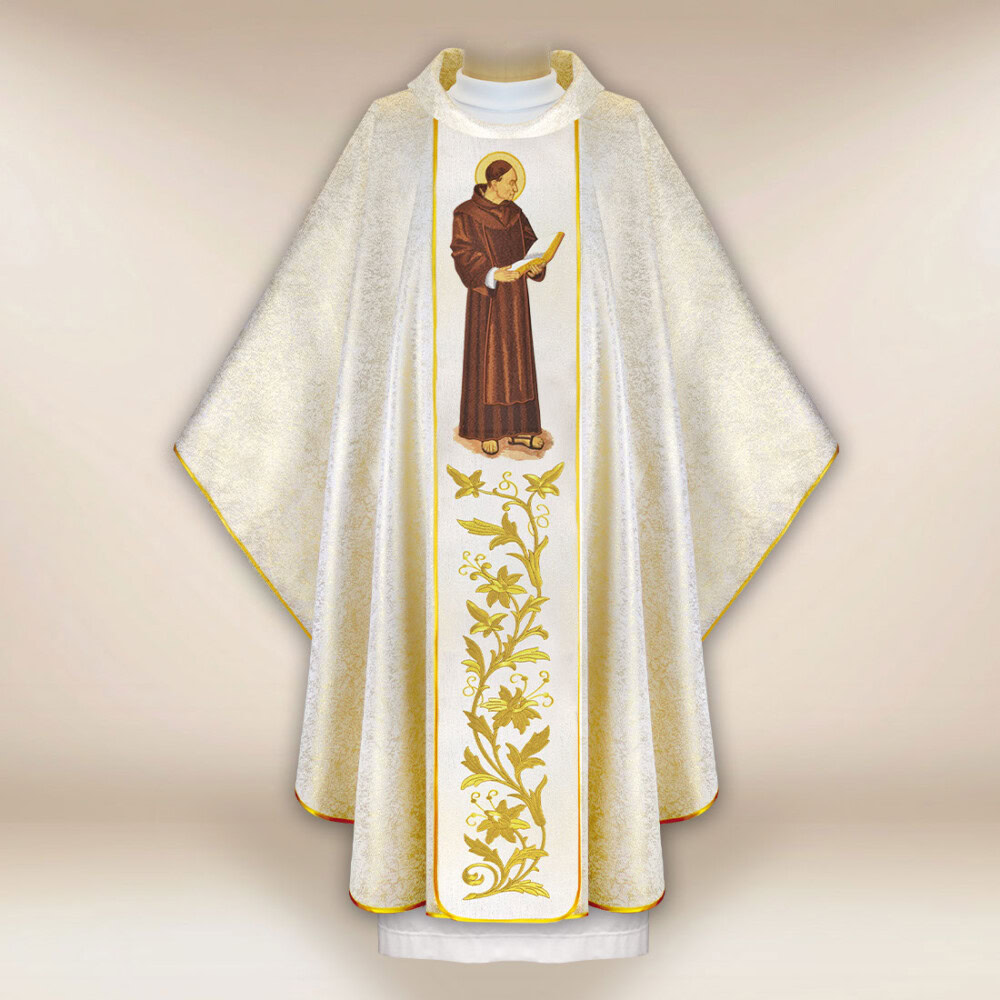 Chasuble brodée Saint Rafał Kalinowski