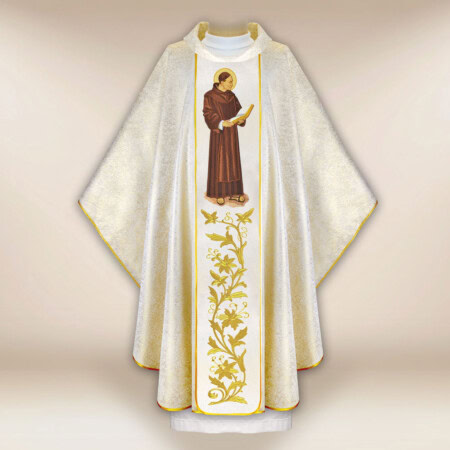 Chasuble brodée Saint Rafał Kalinowski