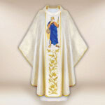 Chasuble brodée Saint Barthélemy