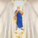 Chasuble brodée Saint Barthélemy