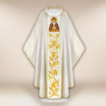 Chasuble brodée Saint Charbel