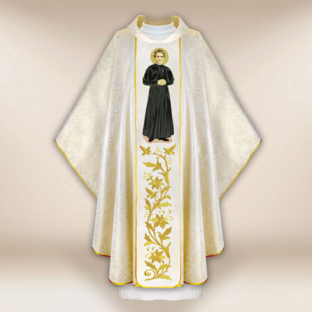 Chasuble brodée Saint Jean Bosco