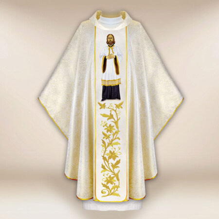 Chasuble brodée Saint Jean de Kante
