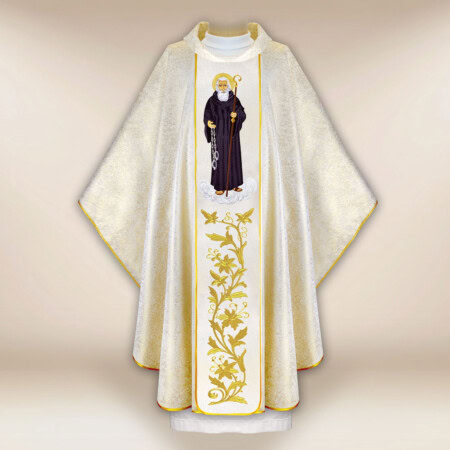 Chasuble brodée Saint Léonard