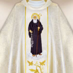 Chasuble brodée Saint Léonard