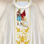 Chasuble brodée Saint Martin