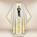Chasuble brodée Saint Dominique Savio