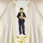 Chasuble brodée Saint Dominique Savio