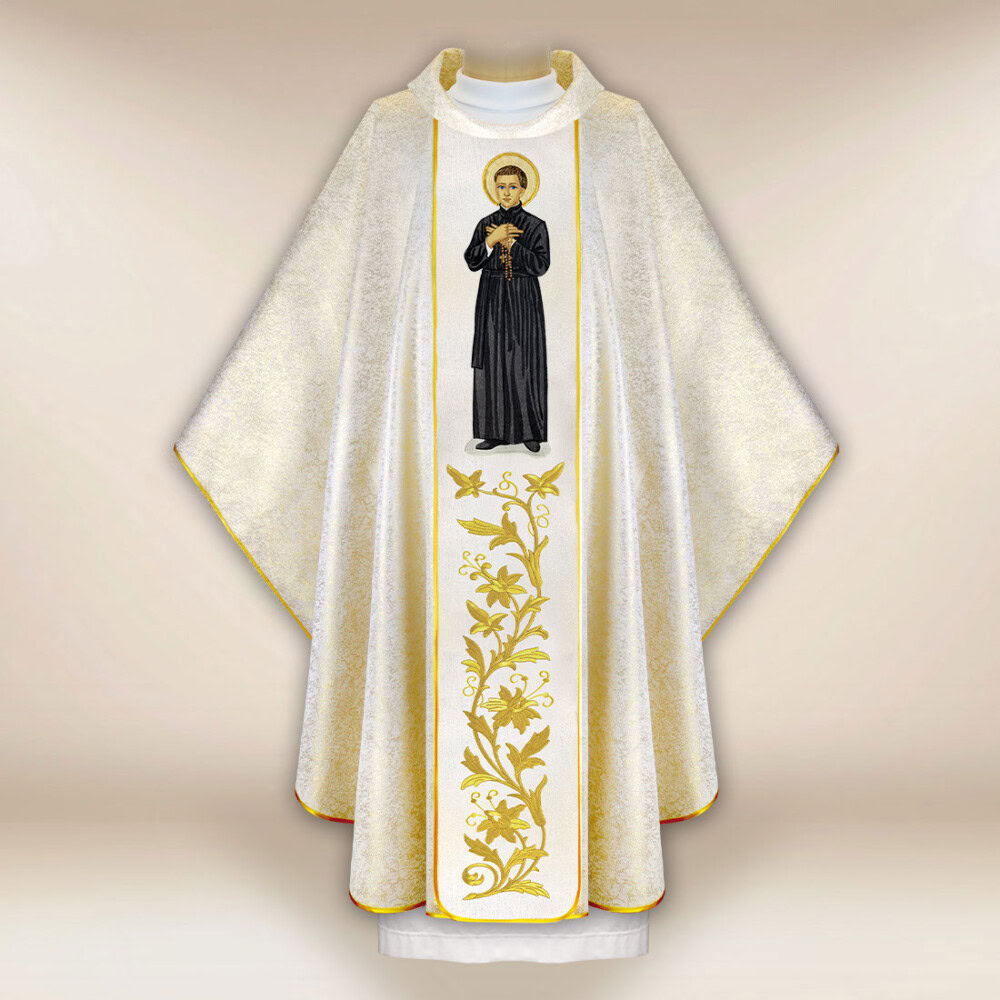 Chasuble brodée Saint Stanisław Kostka