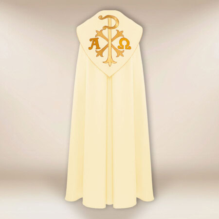 chape liturgique écrue Alfa Omega PX