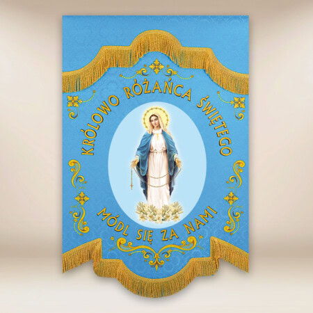 Mini Drapeau Double Face du Rosaire