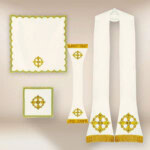 Chasuble brodée romaine Maryjny
