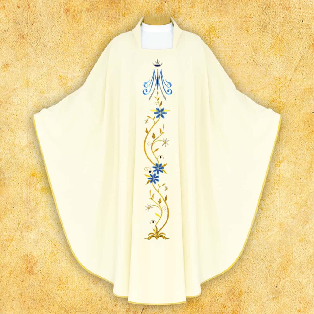 Chasuble brodée Maryjny