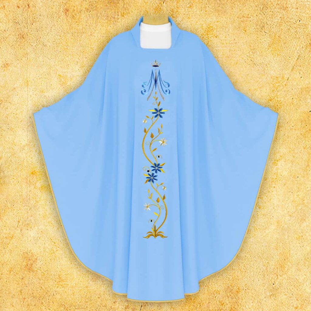 Chasuble brodée Maryjny
