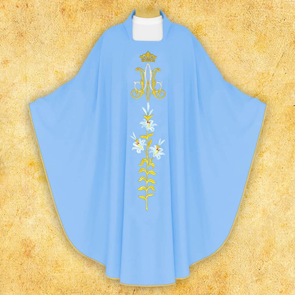 Chasuble brodée Maryjny